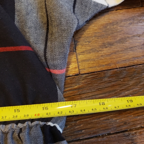 VTG Ronnie Heller for MJ Large Print Plaid Dress - Picture 10 of 12